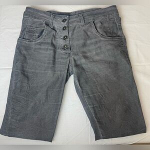 Gigi Moda Mid Rise Button Jeans Made in Italy